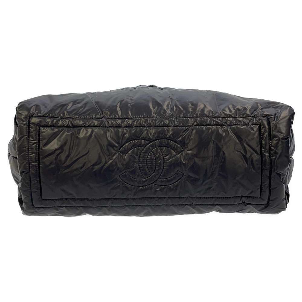 Chanel Coco Cocoon Size Mm Nylon Navy #90904C87B - Picture 4 of 15